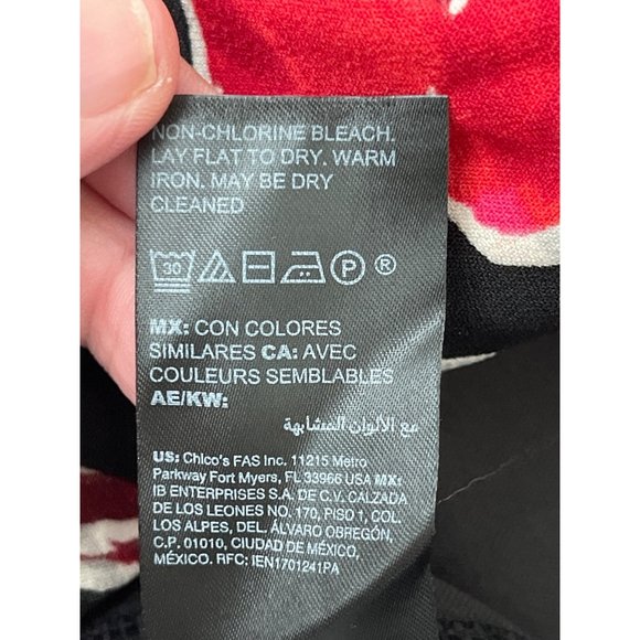 White House Black Market Red and Black Sheath Dress - Picture 11 of 14